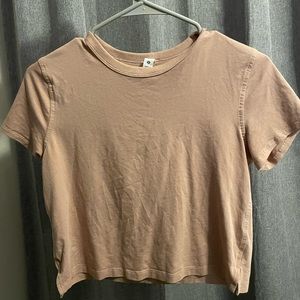 Lululemon classic fit cotton blend Tshirt size 6